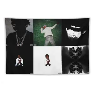 Ken Carson Album Cover Flag Funny Tapestry For Decorate Clubs Concerts Bars University Dormitories Living Rooms Bedrooms