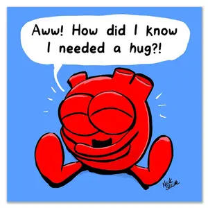 "Heart Hug" Print