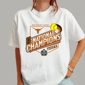 Texas LonghornsSoftball National Champs025 Wcws White T-Shirt