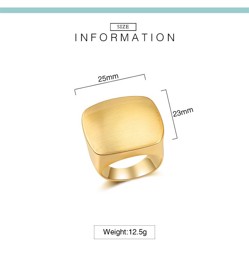 Aprilery Chunky Square Signet Ring – Bold & Versatile Cocktail Ring for Women & Men, Smooth Matte Finish, Solid Construction, Anti-Tarnish, Hypoallergenic, Elegant & Stylish, True to Size, Ideal for Large & Medium Hands - Greenish Aprilery Chunky Square Signet Ring – Bold & Versatile Cocktail Ring for Women & Men, Smooth Matte Finish, Solid Construction, Anti-Tarnish, Hypoallergenic, Elegant & Stylish, True to Size, Ideal for Large & Medium Hands - Greenish
