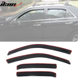 Window Visors for Chrysler 300 2011-2023 Acrylic In-Channel Rain Shade 4PC