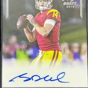 SAM DARNOLD 2018 Leaf Ultimate Draft On-Card Autograph - ROOKIE AUTO