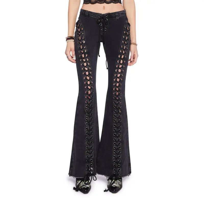 Wild Wanderer Flare Jeans - Black