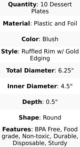 10-Pack Plastic Round 6