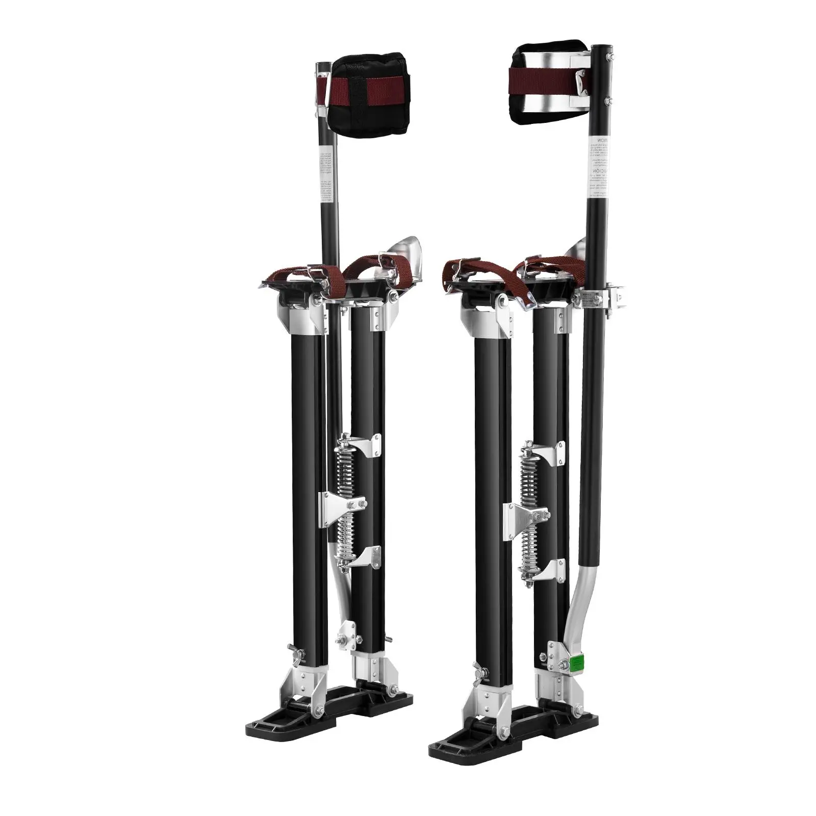 【SummerFinds】VEVOR Drywall Stilts,  , 24''-40'' Adjustable Aluminum Tool Stilts with Protective Knee Pads, Durable and Non-slip Work Stilts for Sheetrock Painting, Walking, Taping, Black