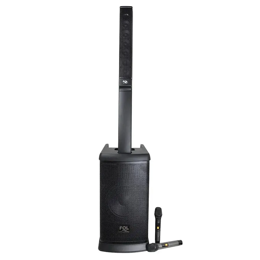 Professional Tower Speaker FS-T888 - 420W Audio Power, Wireless Bluetooth Speaker with Mics, 3.5mm Jack, Aux 3.5mm Auxiliary Input, USB Connectivity, 120-220V Compatibility