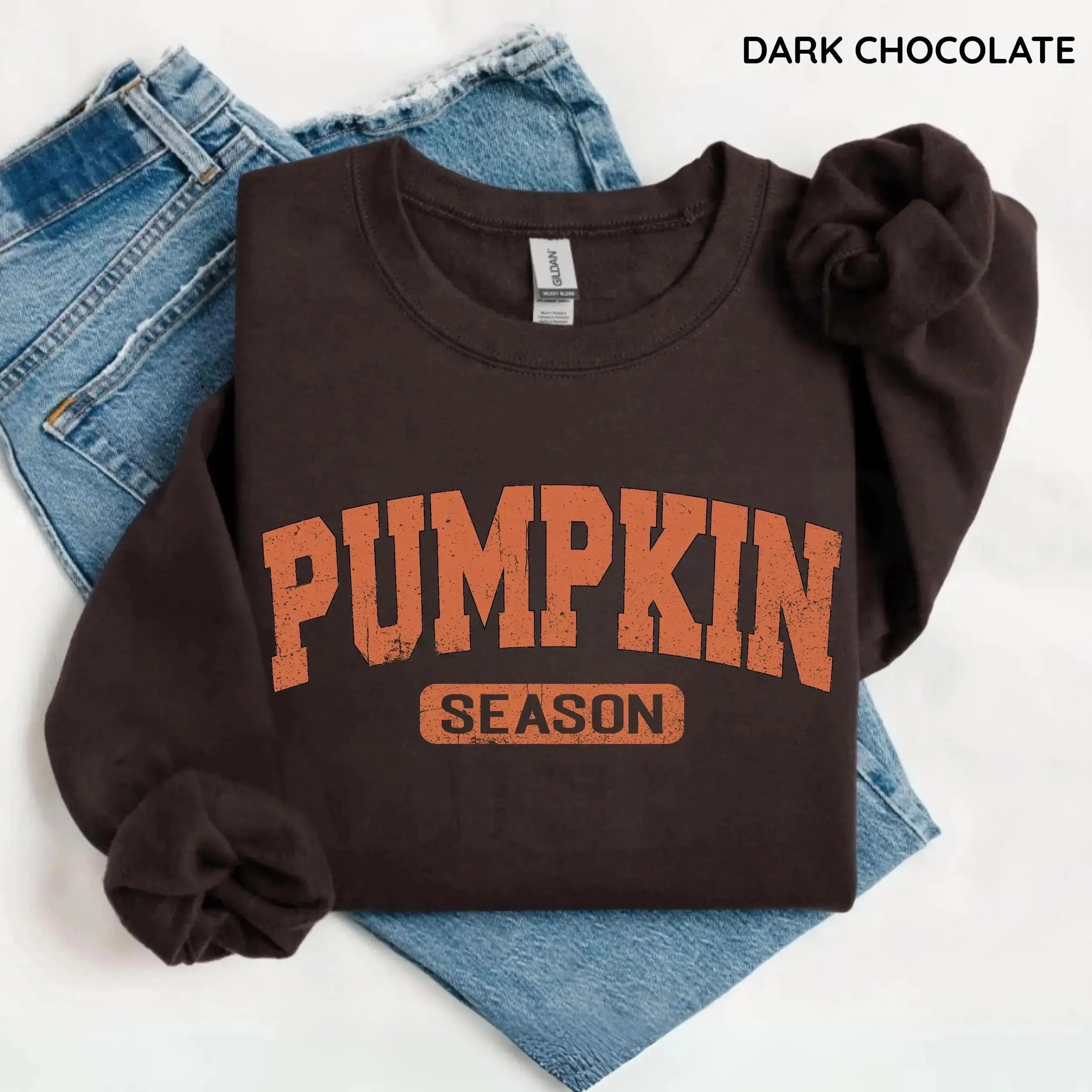 Pumpkin Season Sweatshirt, Vintage Retro Fall Graphic Pullover, Autumn Harvest Shirt, Cozy Halloween Thanksgiving Gift for Women and Men