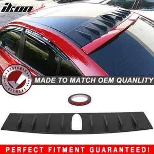 Roof Generator Shark Fin for Subaru WRX STI 2015-2021 V Matte Black ABS