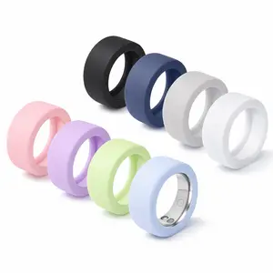Ultra-Thin Smart Ring Cover – Silicone Ring Protector Set – Scratch Protection for Smart Rings