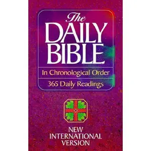 USED Book - The Daily Bible in Chronological Order: New International Version by F Largard Smith (Paperback) - english