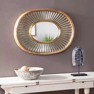 Southern Enterprises Froxley Oval Decorative Mirror