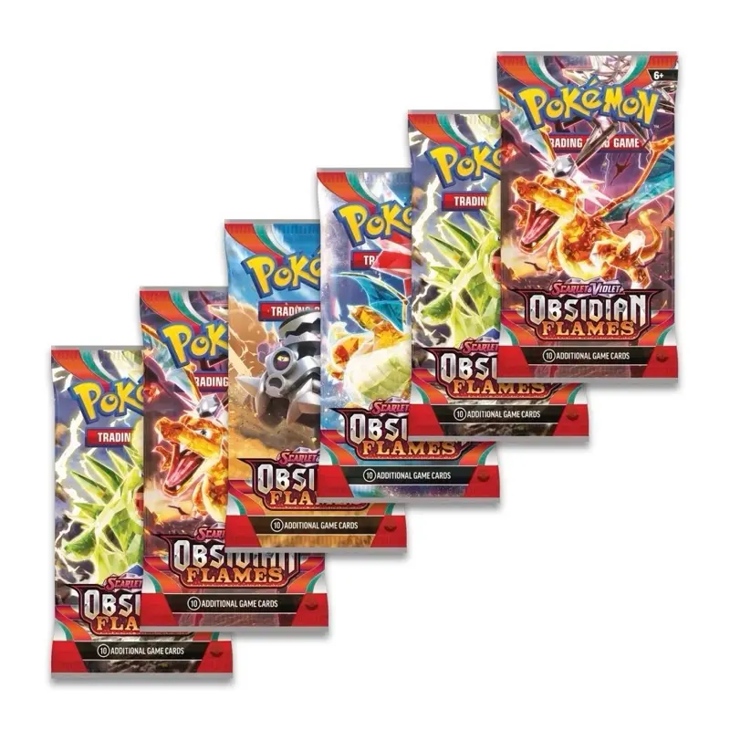 10x Obsidian Flames Booster Packs