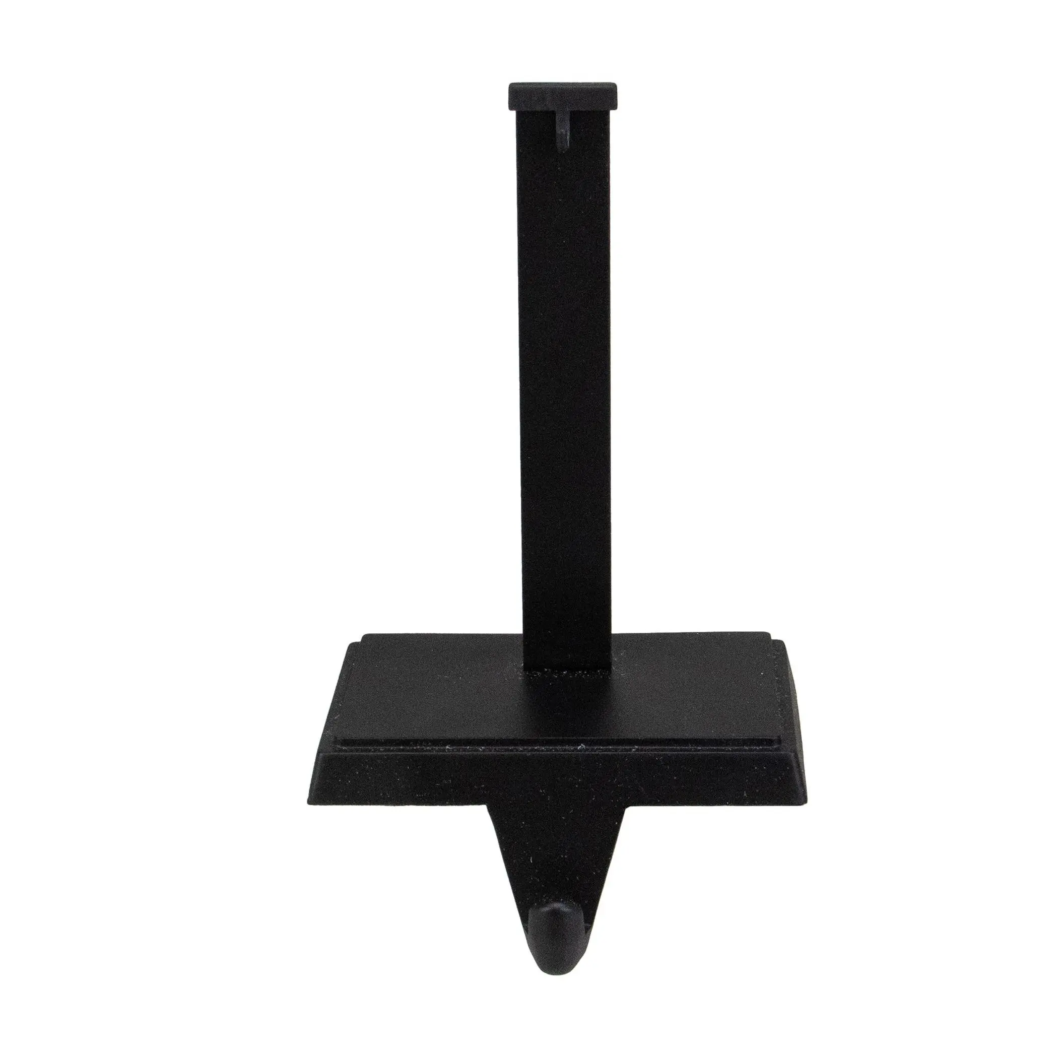 Northlight 6.75" Black Stocking Holder with Ornament Hanger