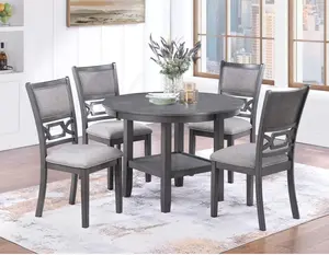 5-Piece Counter Height Dining Table and Chair Set