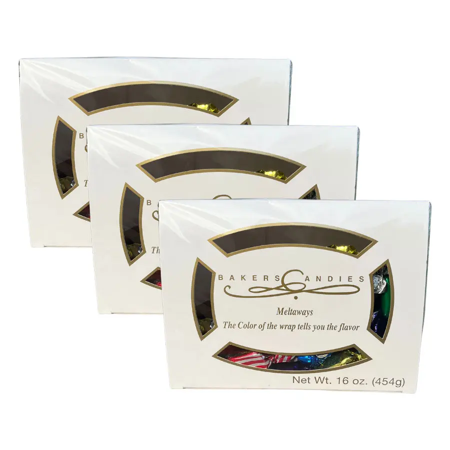 IN-STORE PICKUP ONLY | Assorted Chocolate Meltaways | Pack of 3 | 16 oz | Baker's Candies
