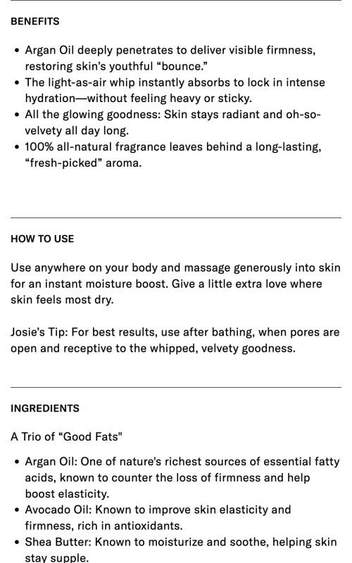 Topless Tangerine - Travel Size Whipped Argan Oil Refillable Firming Body Butter Topless Tangerine - Travel Size Whipped Argan Oil Refillable Firming Body Butter