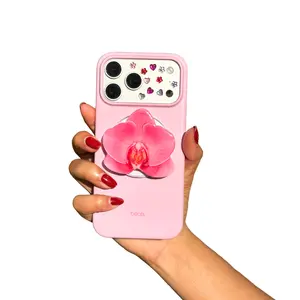 Pink Orchid Magsafe for phone and kindle