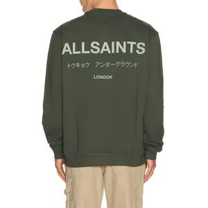 ALLSAINTS Underground Sweatshirt in Garnet Green