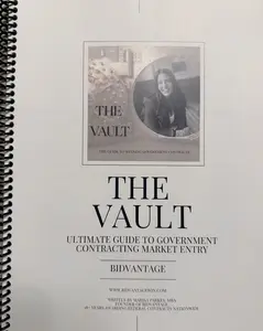 THE VAULT Government Contracting Starter Guidebook