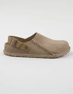 BIRKENSTOCK Lutry Premium Suede Mens Clogs