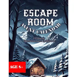 Escape Room Advent Calendar: Elf Quest: Operation Save Christmas! age 8 + (Escape Rooms) Paperback – November 5, 2024