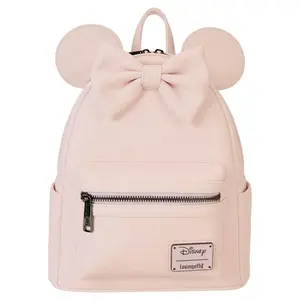 Loungefly Disney Minnie Mouse Checkered Texture Mini Backpack