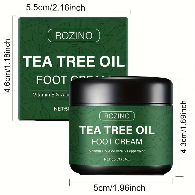 ROZINO tea tree oil foot cream ROZINO tea tree oil foot cream