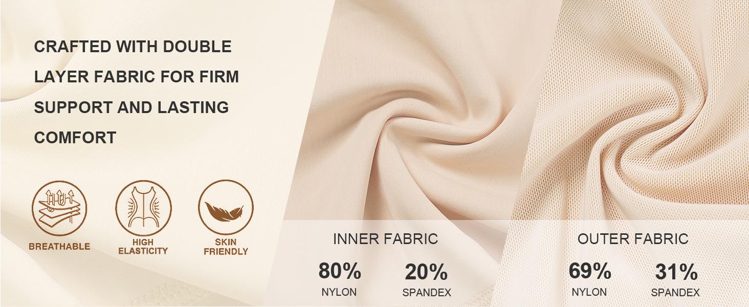 SHAPERX Sculpting Tummy Control Fajas Colombianas for Women Moldeadoras Shapewear with V-shape Sculpting Elastic Band SHAPERX Sculpting Tummy Control Fajas Colombianas for Women Moldeadoras Shapewear with V-shape Sculpting Elastic Band