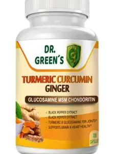 Turmeric Curcumin with Ginger Black Pepper, Joint support Strength Capsules