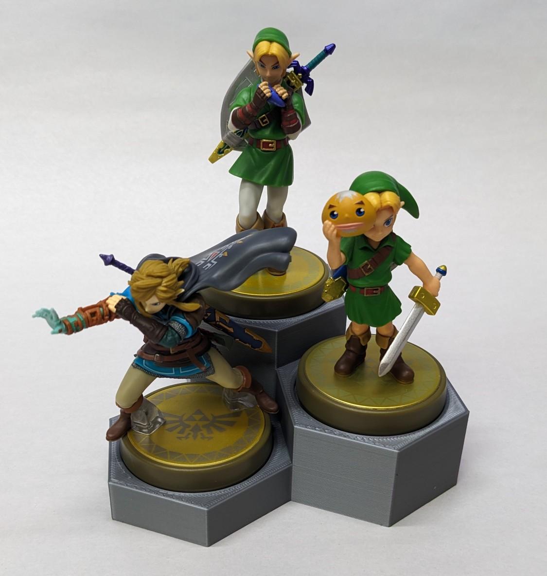 3 tier Amiibo display stand