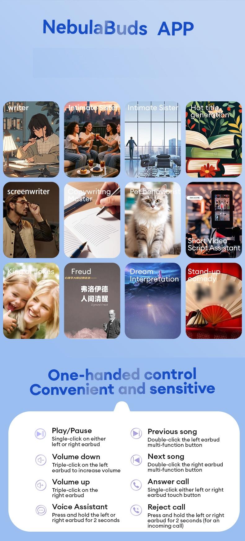 HYUNDAI Y48 Bluetooth 6.0 Earphones LED Display High Fidelity Waterproof Wireless Earbuds with Built-in Microphone for Office Sports Study Audio Calls Electronic Earbud Headset Black