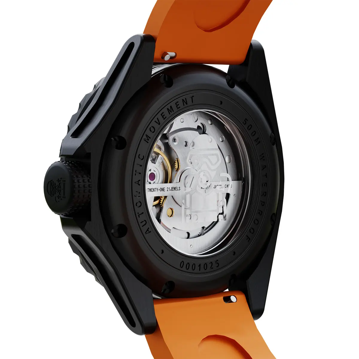 Titanium Alloy Black Case 500M Diving Watch Titanium Alloy Black Case 500M Diving Watch