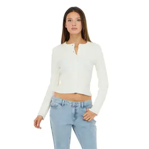 Forever 21 Women’s Cable Knit Fitted Cardigan