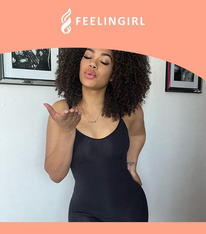 FeelinGirl #Live1 Women's Shapewear OutdoorFun Full-Body Bodysuit with Tummy Control and Butt Lifter Womenswear Underwear 1 Springtok