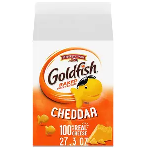 Cheddar Cheese Crackers, 27.3 Oz Carton