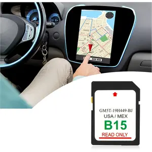 B15 Navigation SD Card OEM #     GM5T-19H449-BJ,2024 Latest Car GPS Navigation System Updated for United States & Mexico,Car in-Dash Navigation GPS Units SD Card Compa
