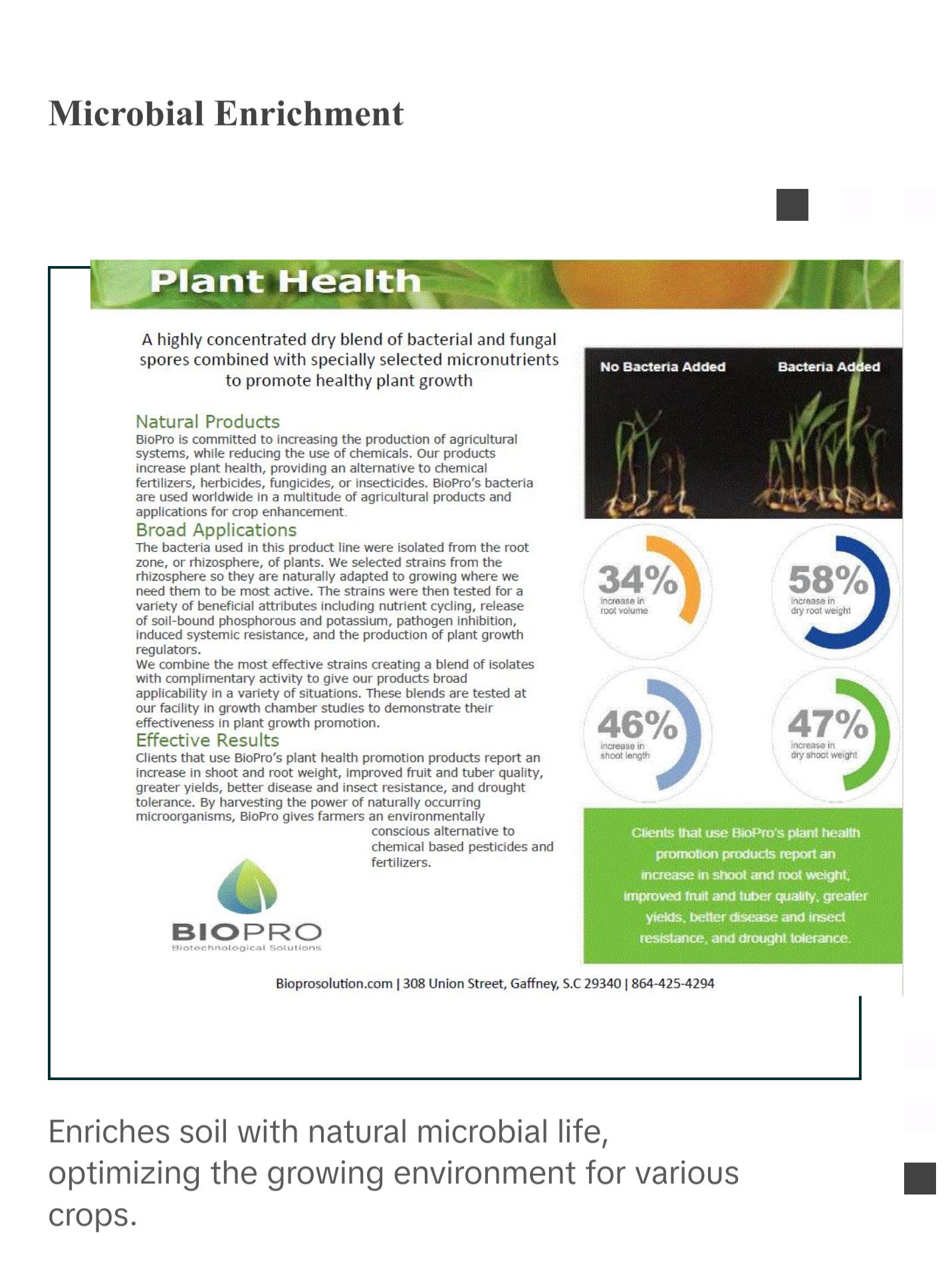 BioPro Solution FertiPro, bacterial supplement to promote healthy plants growth naturally BioPro Solution FertiPro, bacterial supplement to promote healthy plants growth naturally