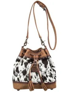 Sts Ranchwear By Carroll Women's Hair On Cowhide Bucket Bag - Sts32671