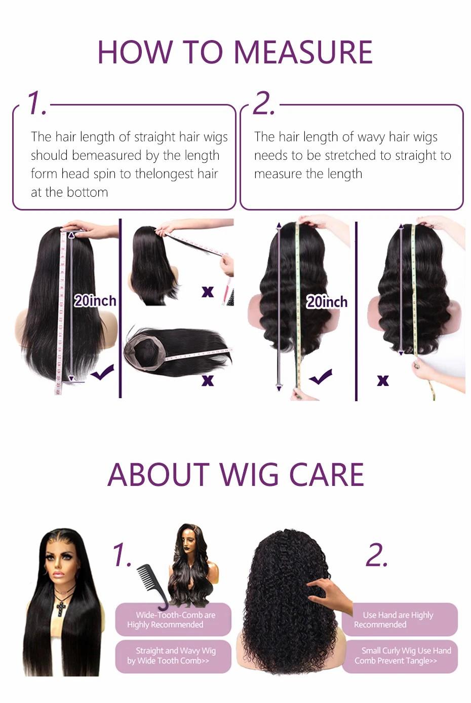 MYLOCKME Body Wave Ready To Wear Glueless Wigs For Women 5x5 6x4 Ready To Go Wavy Human Hair Wigs Pre Cut Lace 12~36Inch