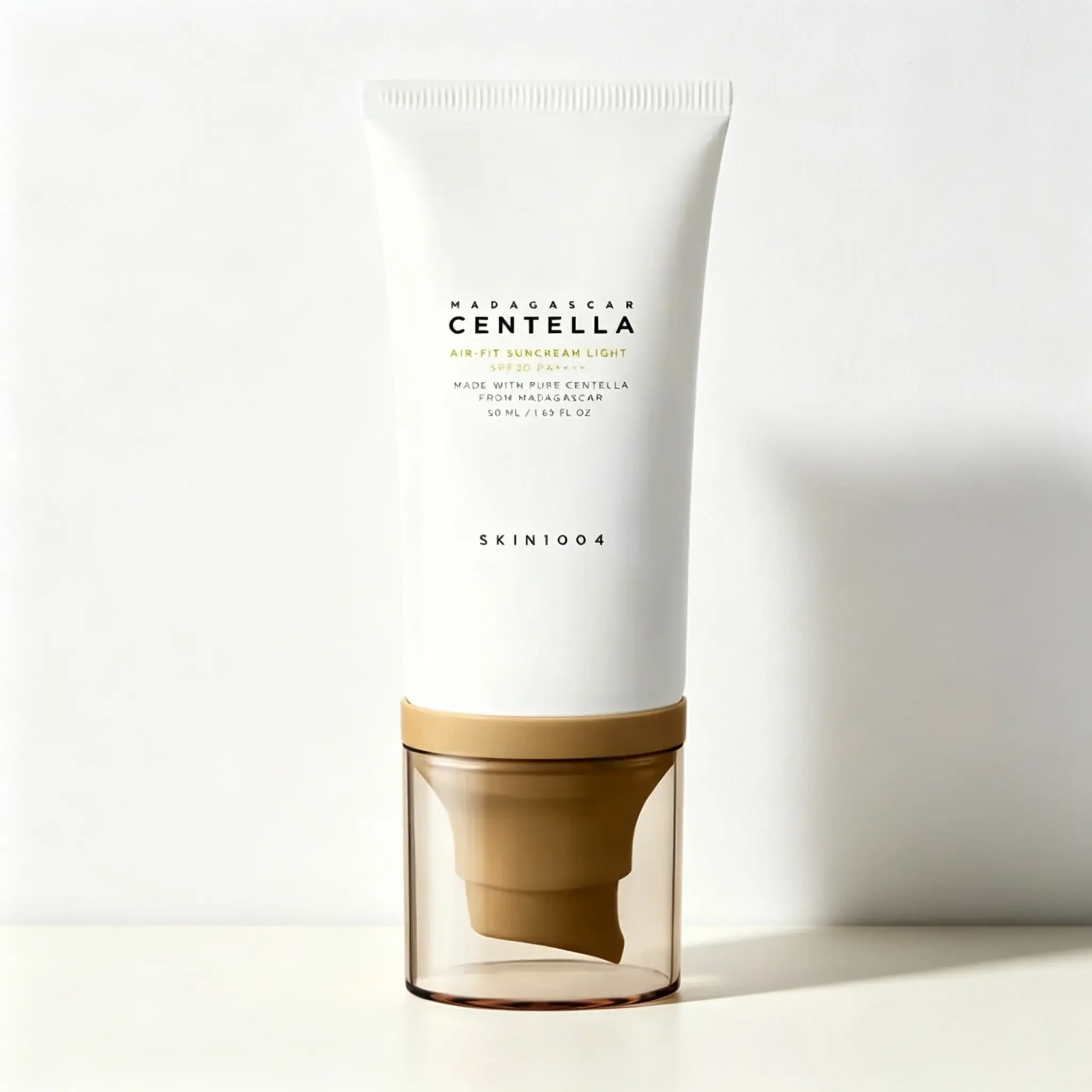 SKIN1004 Madagascar Centella Air-fit Facial Suncream, Light Texture, SPF 30 PA++++, 1.69 fl. oz (50ml)