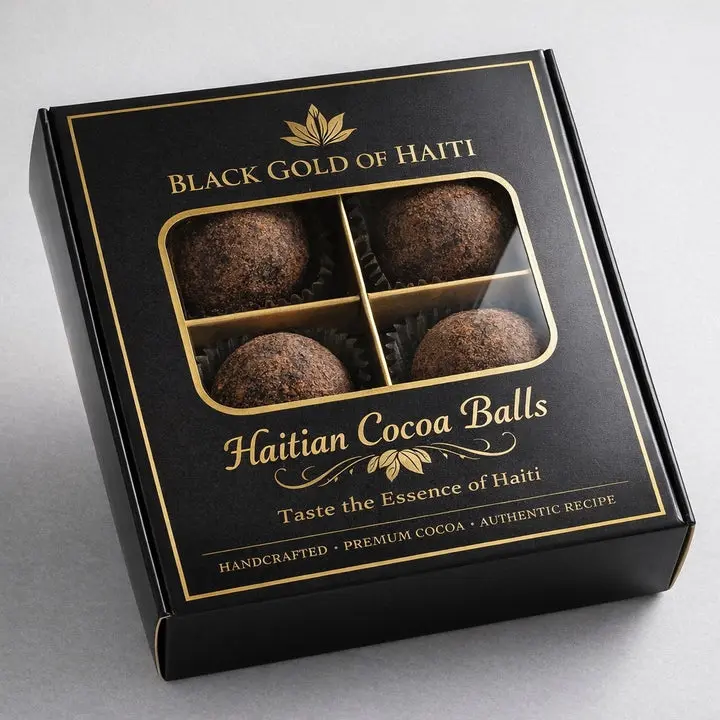 Haitian Cocoa Balls – Luxury Hot Chocolate Gift Box