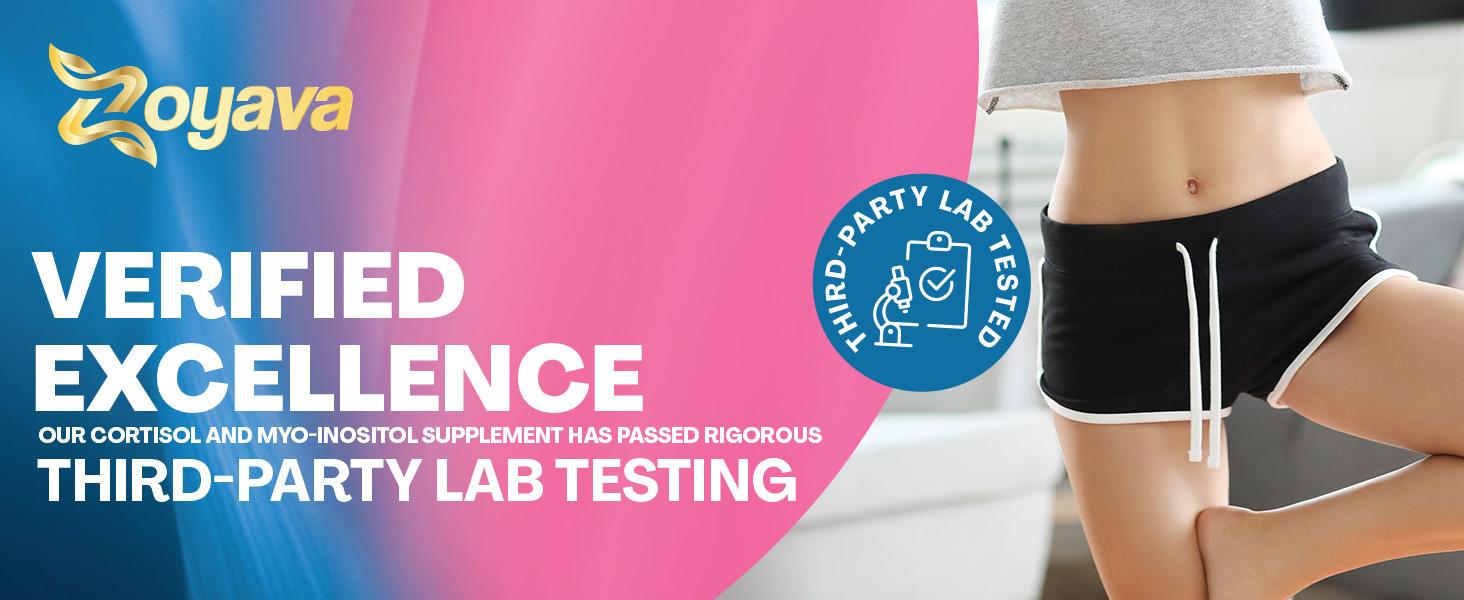 Soothe & Smooth Bundle - Zoyava Cortisol and Myo-Inositol All-in-One Dietary Supplement - Multivitamin Combo with Extra Strength Ingredients for Fitness & Healthcare - MADE IN USA