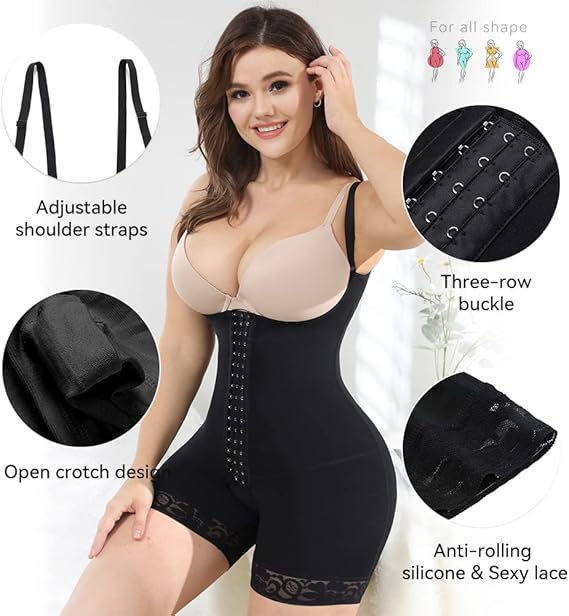 M MYODRESS Women Fashion Tummy Control Shapewear with Open crotch M MYODRESS Women Fashion Tummy Control Shapewear with Open crotch