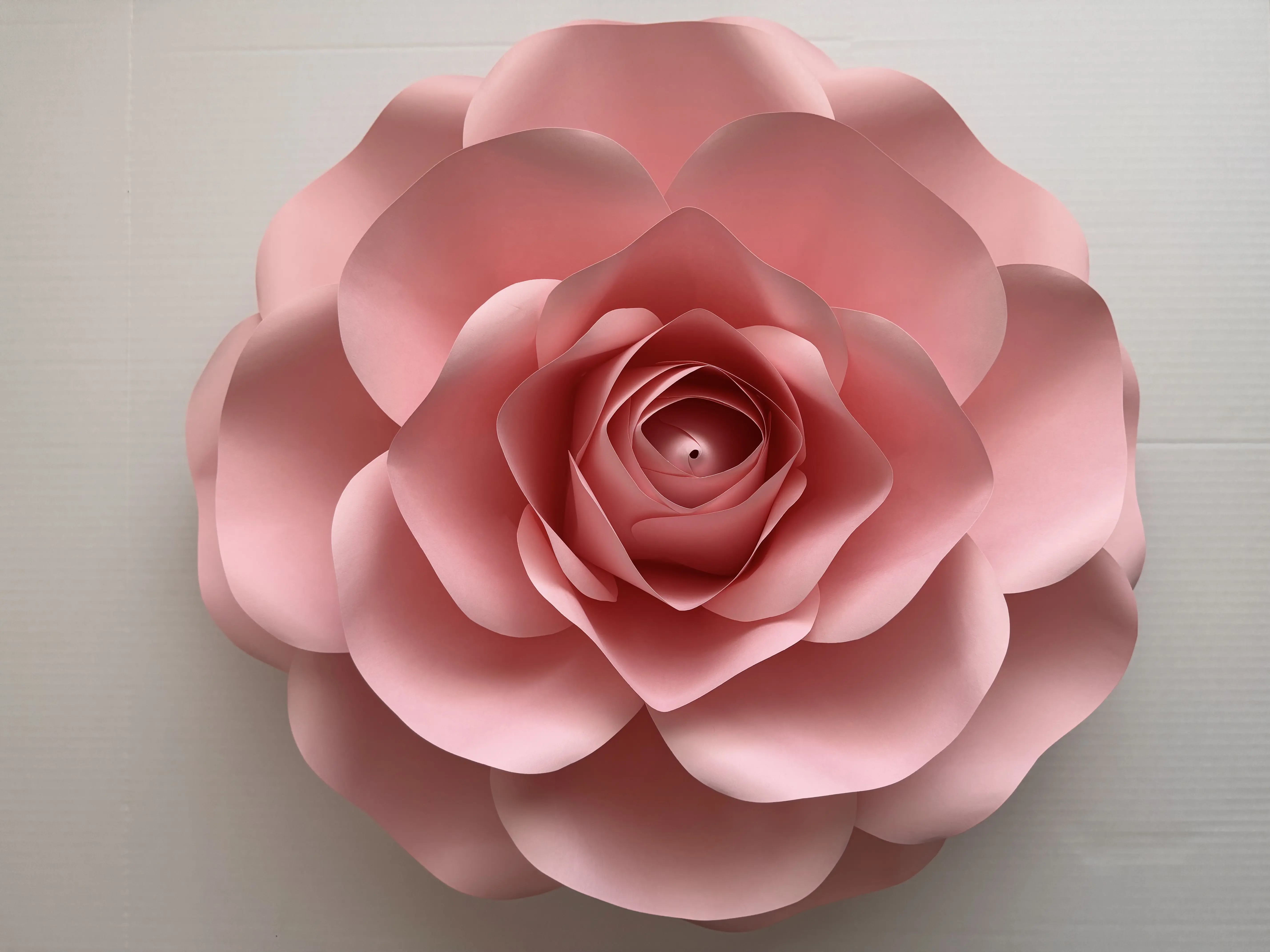 Neville's Large Rose Paper Template DIY Instructions Flower Projects (Hardcopy)