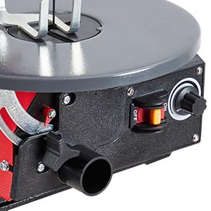 GARVEE 16-Inch Variable Speed Scroll Saw With Extra-Large Adjustable Tilting Work Table and Led Work Light - Perfect for Woodworking