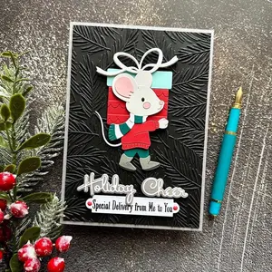 Evergreen 3D Embossing Folder