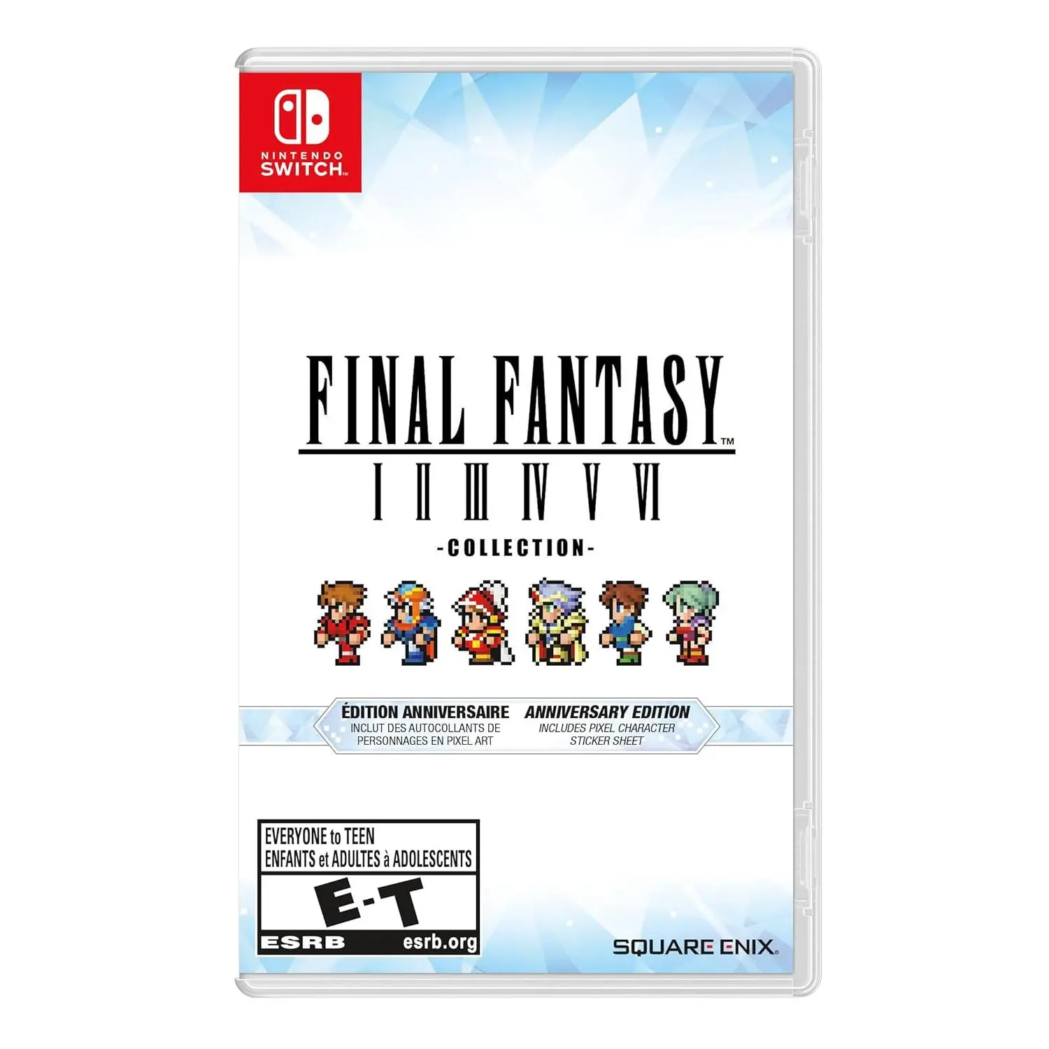 FINAL FANTASY I-VI Collection 2024 Anniversary Edition - Nintendo Switch (NSW) Non-Sports Trading Card Collectible Break Accessory