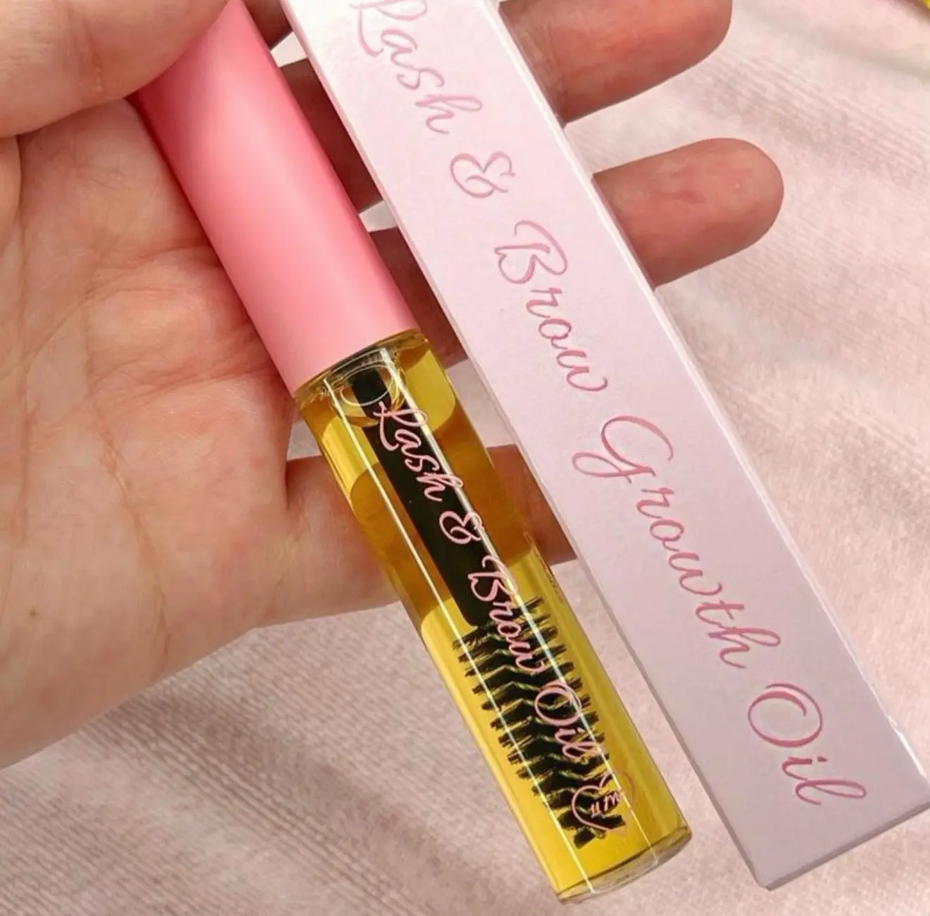 Lash & Brow Growth Oil , Serum For Eyelashes & Eyebrows | Vegan | All Natural | Prostaglandin Free | Thicker Longer Eyelashes | Castor Oil | Rosemary Oil |  Sensitive |  Hydrating | Nourishing  Blend FULL SIZE