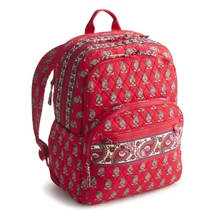 Vera Bradley Women's Premium Cotton Large Bancroft Backpack