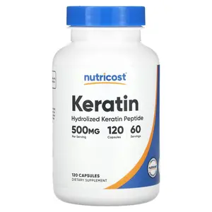 Nutricost Keratin, 120 Capsules (250 mg per Capsule)